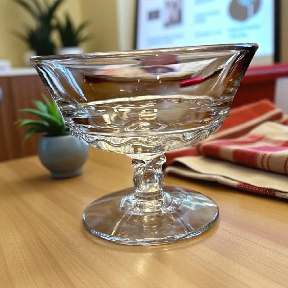 Vintage Fostoria Century Crystal Champagne Coupe Sherbet Glass